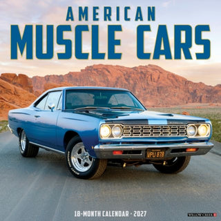 Cover image for 9781549258732 - American Muscle Cars 2027 Wall