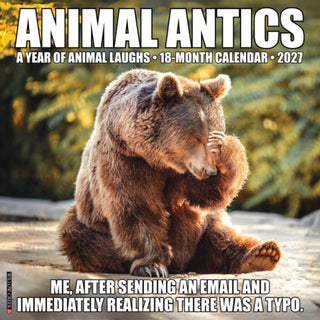 Cover image for 9781549258787 - Animal Antics 2027 Wall