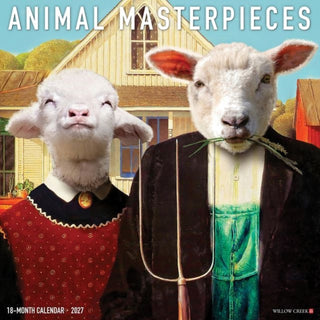 Cover image for 9781549258794 - Animal Masterpieces 2027 Wall