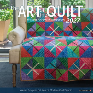 Cover image for 9781549258855 - Art of the Quilt 2027 Wall