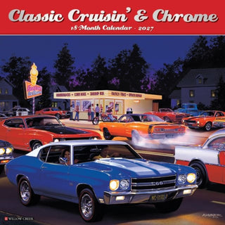 Cover image for 9781549259739 - Classic Cruisin' & Chrome 2027 Wall