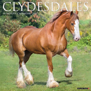 Cover image for 9781549259784 - Clydesdales 2027 Wall