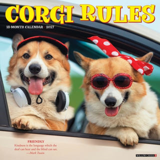 Cover image for 9781549259845 - Corgi Rules 2027 Wall