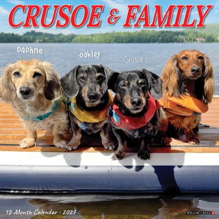 Cover image for 9781549259920 - Crusoe & Family 2027 Wall