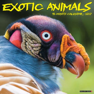 Cover image for 9781549260148 - Exotic Animals 2027 Wall