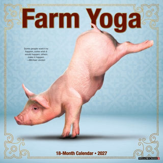 Cover image for 9781549260209 - Farm Yoga 2027 Wall