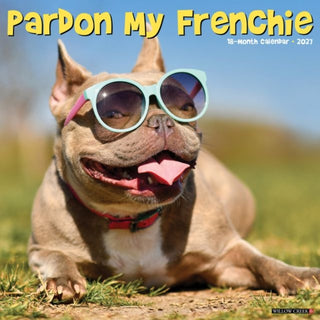 Cover image for 9781549261725 - Pardon My Frenchie 2027 Wall