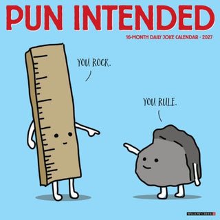 Cover image for 9781549261954 - Pun Intended 2027 Wall