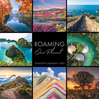 Cover image for 9781549262050 - Roaming Our Planet 2027 Wall