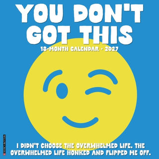 Cover image for 9781549263125 - You Don't Got This 2027 Wall