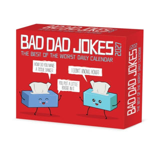 Cover image for 9781549263286 - Bad Dad Jokes 2027 Box