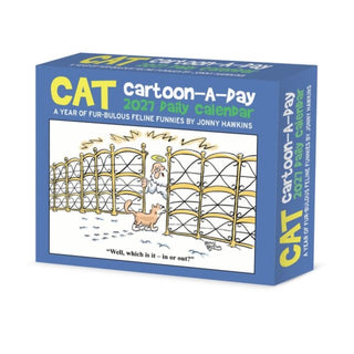 Cover image for 9781549263323 - Cat Cartoon-A-Day 2027 Box