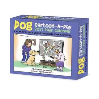 Cover image for 9781549263422 - Dog Cartoon-A-Day 2027 Box