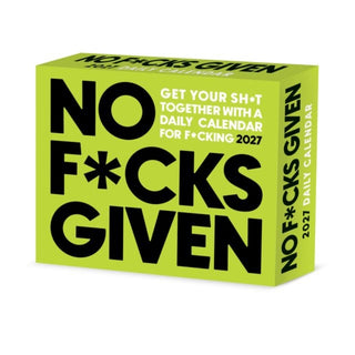 Cover image for 9781549263651 - No F*Cks Given 2027 Box