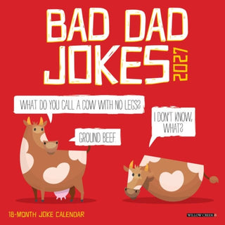 Cover image for 9781549263903 - Bad Dad Jokes 2027 Mini