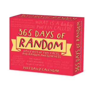 Cover image for 9781549264993 - 365 Days of Random 2027 Box