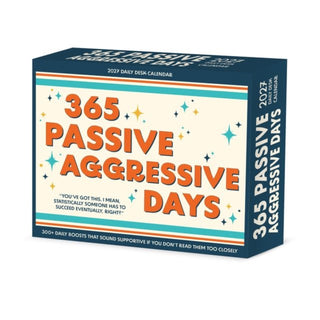 Cover image for 9781549265020 - 365 Passive Aggressive Days 2027 Box