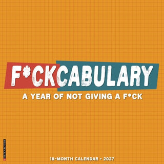 Cover image for 9781549265228 - F*Ckcabulary 2027 Wall