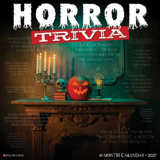 Cover image for 9781549265303 - Horror Trivia 2027 Wall