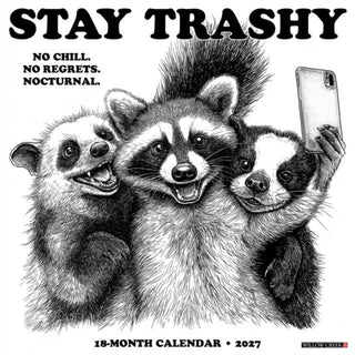 Cover image for 9781549265402 - Stay Trashy 2027 Wall