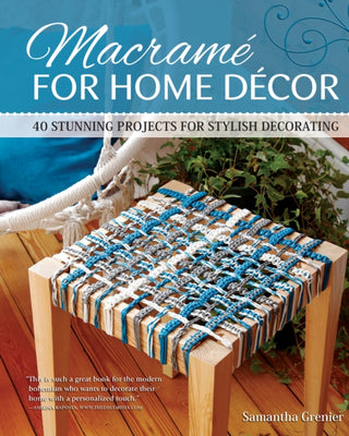 Cover image for 9781565239517 - Macrame for Home Decor