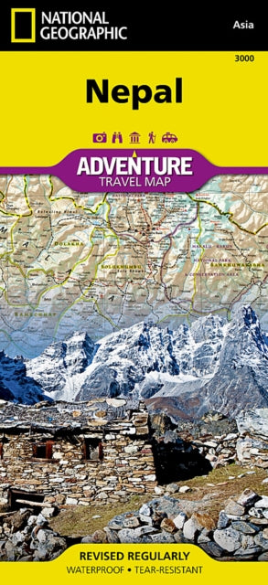 Cover image for 9781566956536 - Nepal Map