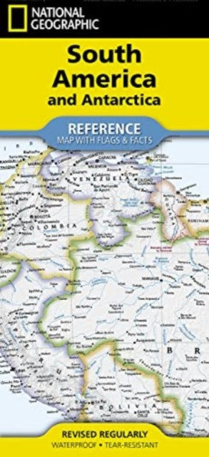 Cover image for 9781566959346 - South America and Antarctica Map