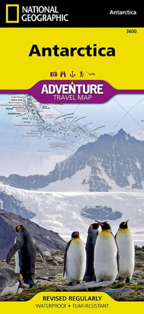 Cover image for 9781566959360 - Antarctica Adventure Map