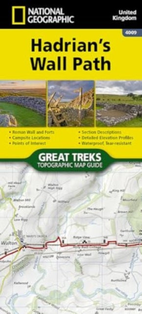 Cover image for 9781566959421 - Hadrian's Wall Path Map