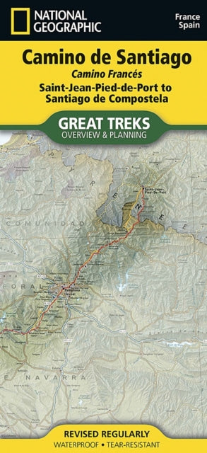 Cover image for 9781566959742 - Camino de Santiago Overview & Planning Map