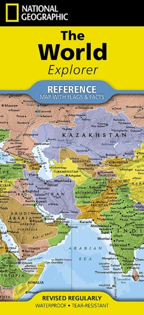 Cover image for 9781566959988 - National Geographic World Explorer Map