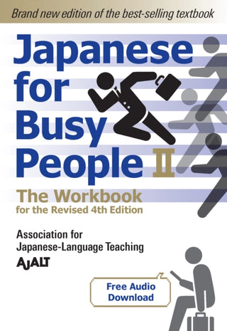 Cover image for 9781568366289 - Japanese For Busy People 2 - The Workbook For The Revised 4th Edition