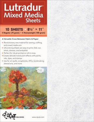 Cover image for 9781571209368 - Lutradur Mixed Media Sheets