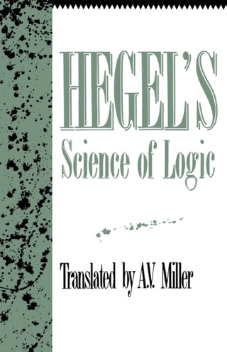 Cover image for 9781573922807 - Hegel's Science of Logic