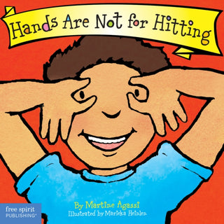 Cover image for 9781575422008 - Hands Are Not for Hitting Board Book