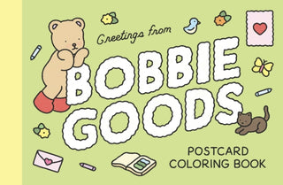 Supplemental image for 9781577155904 - Bobbie Goods Postcard Coloring Book