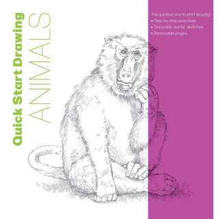 Cover image for 9781577157397 - Quick Start Drawing Animals