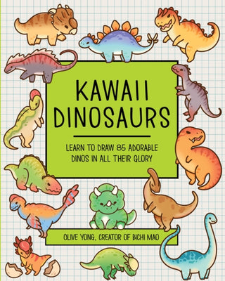 Cover image for 9781577159193 - Kawaii Dinosaurs