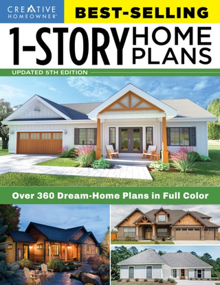 Cover image for 9781580115674 - Best-Selling 1-Story Home Plans, 5th Edition