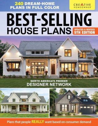 Cover image for 9781580115902 - Best-Selling House Plans, Updated & Revised 5th Edition