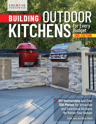 Cover image for 9781580116183 - Building Outdoor Kitchens for Every Budget, 2nd Edition