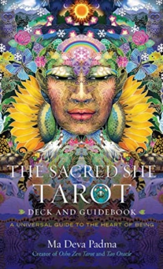 Cover image for 9781582708980 - The Sacred She Tarot Deck and Guidebook