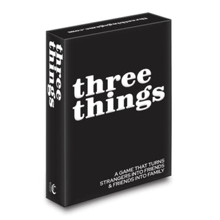 Cover image for 9781582709642 - Three Things