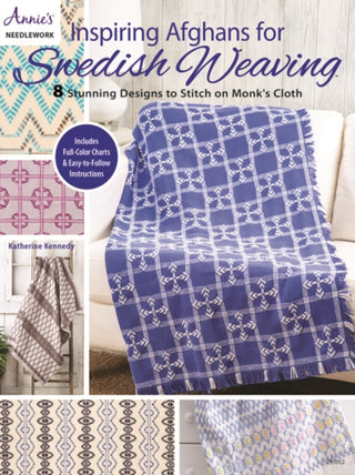 Cover image for 9781590129203 - Inspiring Afghans for Swedish Weaving