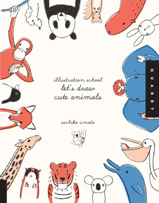 Supplemental image for 9781592536450 - Illustration School:  Let's Draw Cute Animals