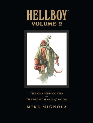 Cover image for 9781593079895 - Hellboy Library Volume 2: The Chained Coffin and The Right Hand of Doom