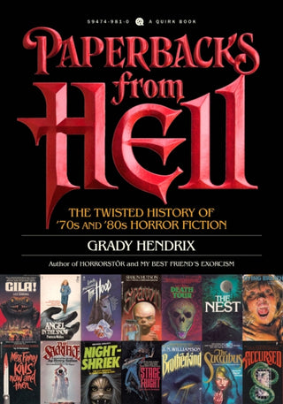 Cover image for 9781594749810 - Paperbacks from Hell