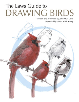 Cover image for 9781597141956 - The Laws Guide to Drawing Birds