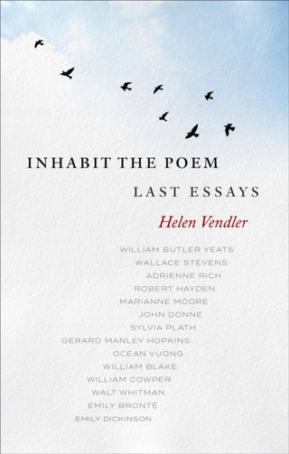 Cover image for 9781598538274 - Inhabit the Poem: Last Essays