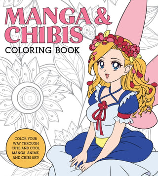 Cover image for 9781600589553 - Manga & Chibis Coloring Book
